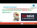 How to freely download books   pdf drive  dr muntazir hussain