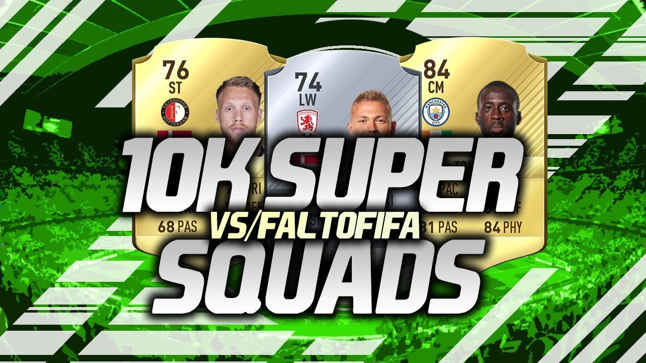 FIFA 17 - 10K SUPER SQUADS W/FALTOFIFA | YAYA YAYA YAYA... TOURE!!!