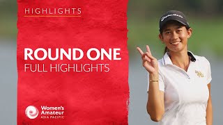 ROUND ONE FULL HIGHLIGHTS | 2024 Women's Amateur Asia-Pacific