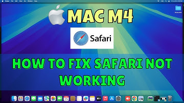 How to Fix safari not working Macbook M4