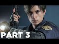 RESIDENT EVIL 2 REMAKE Walkthrough Gameplay Part 3 - DR. BIRKIN BOSS (RE2 LEON)