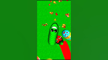 🔥🐍Worms Zone io 😱 Hacker vs pro player game #shorts #snake #game #wormszone #viralsnake #ransanmoi