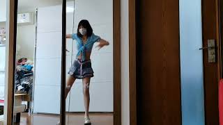 【B站極品福利】清清日常無語 女大學生换装大露美背 又瘦又duang bilibili dance douyin