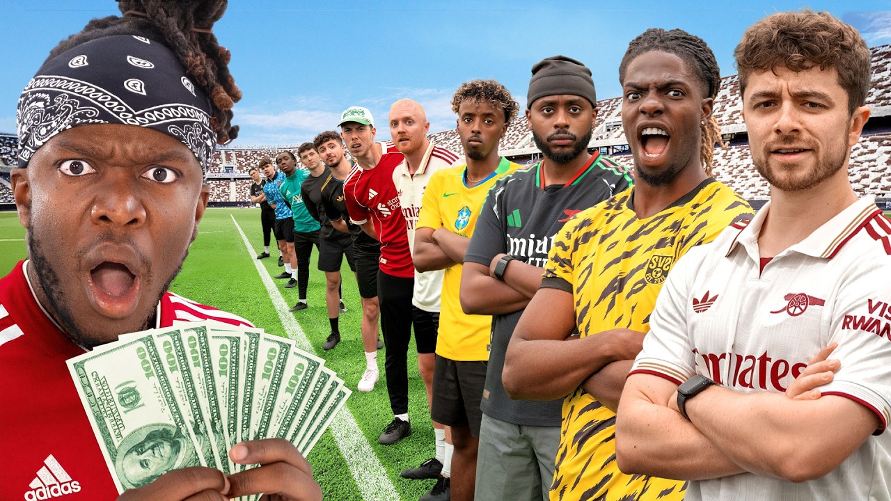 I Hosted A YouTuber Penalty Shootout ft. BETA SQUAD, CHRISMD, THEO BAKER