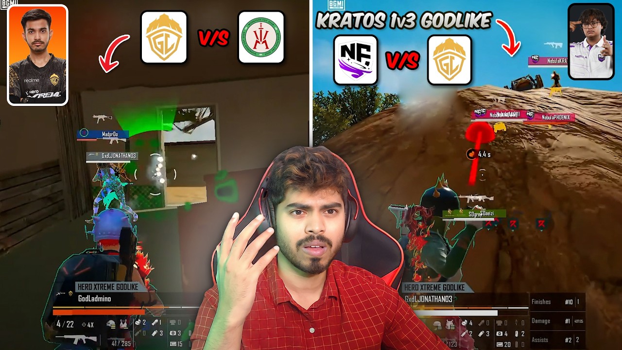 GODLIKE vs MADKINGS - LALA IS BACK || KRATOS ON FIRE 🔥