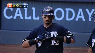 2012/07/03 Maldonado's RBI single