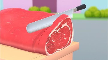 Food Cutting Chopping - All Levels Gameplay Android, iOS
