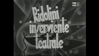 Ridolini inserviente teatrale (1920)