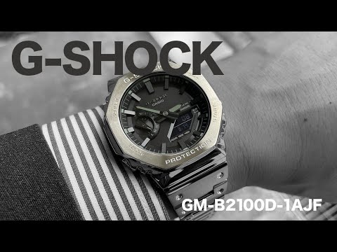 G-SHOCK GM-B2100D-1AJF【黒文字盤 クオーツ式腕時計 ソーラー充電