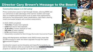 DWSD Board Of Water Commissioners Meeting