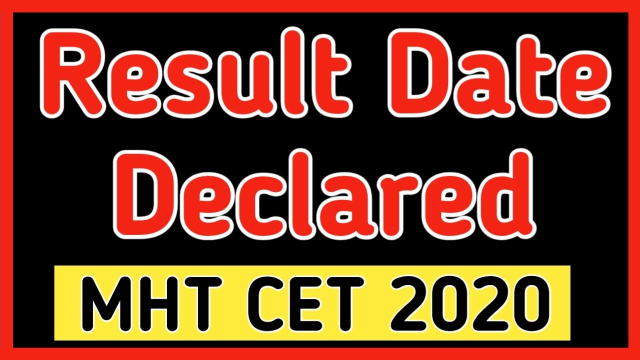 RESULT MHT CET 2020  | MHT-CET 2020 | MHT-CET - Biology