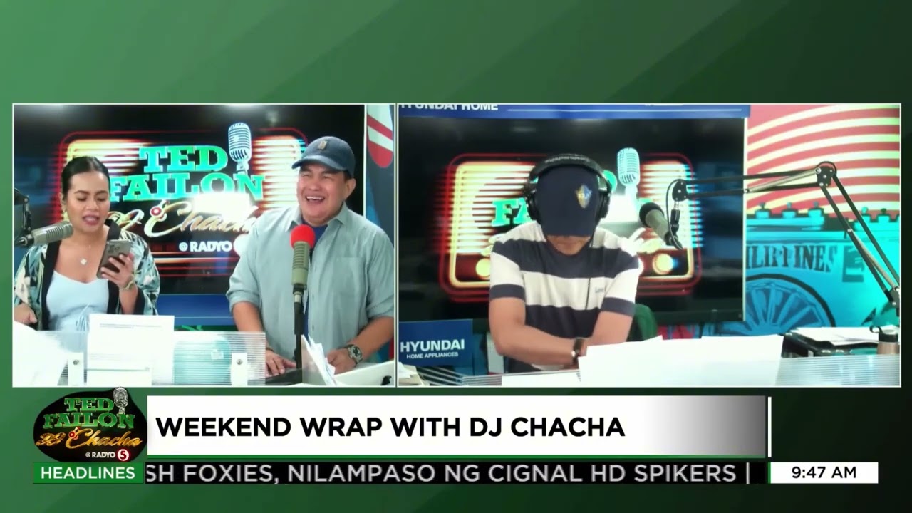 It’s a WRap with Manong Ted, DJ ChaCha, and Marc Logan! | 