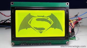 GLCD Interfacing to 8051, ATmega and PIC Microcontroller