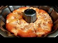 Apfelkuchen in 1 Minute! Sie werden diesen Luftkuchen jeden Tag machen! Einfach und lecker.