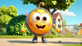 The Happy Little Circle shape song for little kids - KidsLearn Rhymes