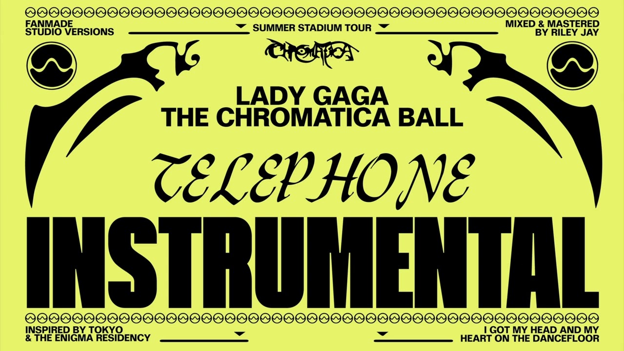 Lady Gaga - Telephone (Chromatica Ball Tour - Instrumental Studio Version)