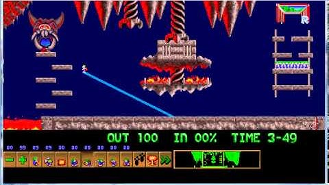 Lemmings Original 100% If only they could fly