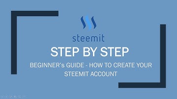 STEEMIT STEP by STEP - Guide for Beginners