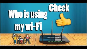 How to view who is connected to your wifi Easy!