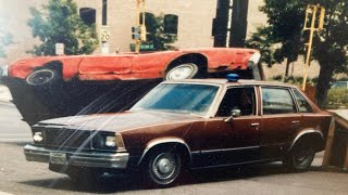 Filming 1976 Dodge Coronet & 1978 Chevy Malibu Detective Car Crash & Explosion