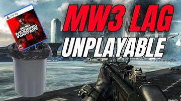 HUGE MW3 LAG Issue Still NOT Fixed! MW3 LAG is SO BAD and keeps getting worse every season!