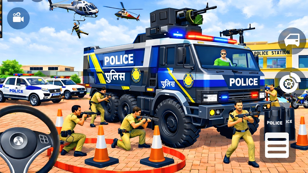 Franklin Purchase Modified Police Dumper 🚓 Indian Theft Auto Simulator 💥 Police Station New Update