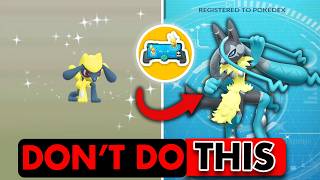 Mega Lucario Z Will Be USELESS Unless You Do THIS (Riolu Hatch Day Guide) || Pokemon go ||