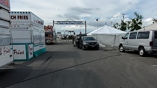 Ohio Bike Week 2024 Block Party setup