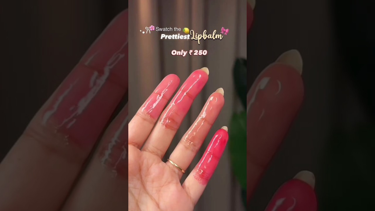 The prettiest butter lip balm from Blue heaven with SPF 20 pa++😚💋