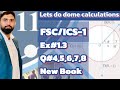 Exercise 1.3 Question 4,5,6,7,8 First year FSC/ICS-1 MATH NEW BOOK PTCB