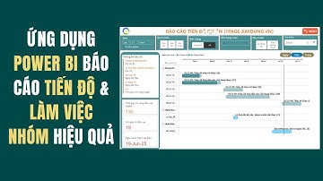 ỨNG DỤNG POWER BI QUẢN LÝ DỰ ÁN XÂY DỰNG