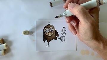 CCR   Rubbernecker Real Time Copic Coloring