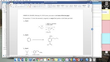 ChemDraw advanced 1