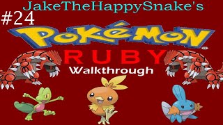 Pokemon Ruby Walkthrough Part 24: Norman the nudie Noob!