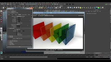 Maya - Colored Glass - using Max Distance with refractions in mia_material_x
