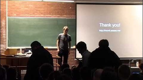 [FOSDEM 2014] Movit: High-speed, high-quality video filters on the GPU