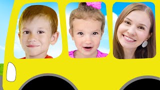 wheels on the bus nursery rhymes kids songs