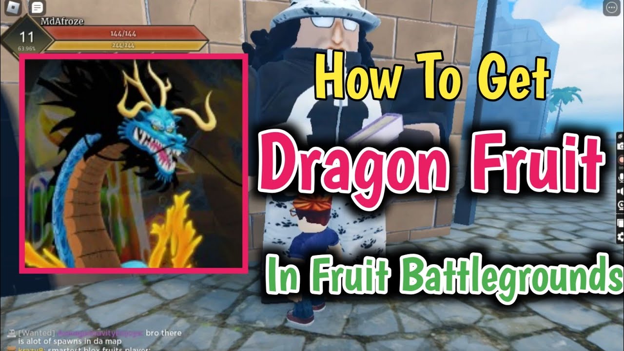 How To Get Dragon Fruit In Fruit Battlegrounds (2023) l Complete Dragon  Fruit Guide 