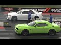 Chrysler SRT vs Redeye Hellcat Drag Race 🏁