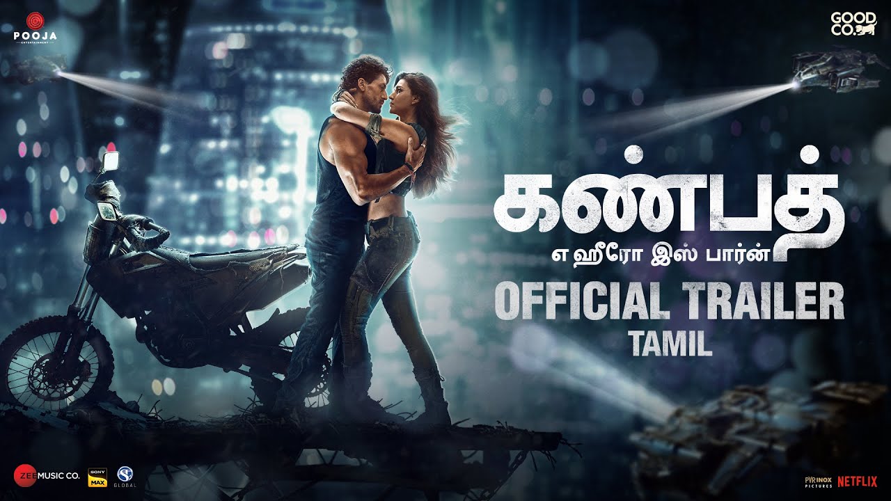 GANAPATH Official Tamil Trailer  Amitabh B Tiger S Kriti S  Vikas B Jackky B   20th Oct 23
