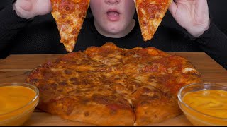 ASMR CHEESY PEPPERONI PIZZA | MUKBANG | EATING SHOW