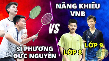 Học Sinh Cấp 2 "Đánh Hay" Vậy Sao??? | Team VNB vs Lớp Năng Khiếu Trẻ | Đánh Đôi Cầu Lông
