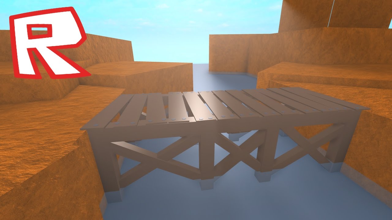 Roblox Speed Build Old Wooden Bridge Youtube - roblox speed build stone bridge youtube