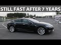 2013 Model S P85 Signature range and acceleration test