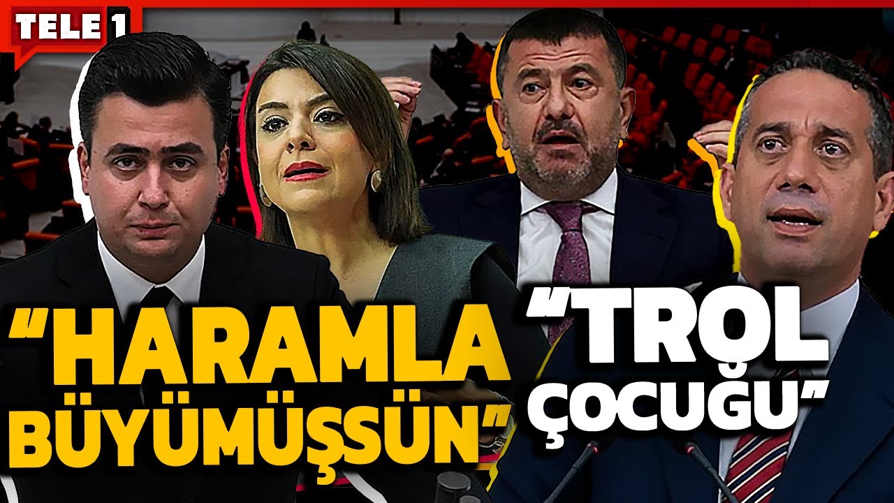 Osman Gökçek'i Meclis'te babası Melih Gökçek'ten vurdular: Baban gibi bir... | TELE1 ARŞİV