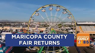 Maricopa County Fair is back in Phoenix for a few days