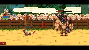 how to defeat the second boss in gladiator Rising 2