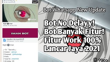 New Update SC Bot Wa Terbaru No Enc || Full Tutor Pemasangan || Work 100% || Free Base !