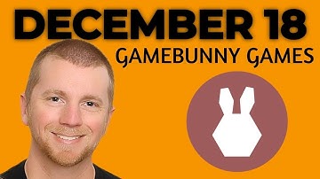 GameBunny games (Wordcell, Flagged, Brainer and Tiler) - December 18
