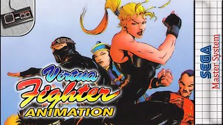GG★VIRTUA FIGHTER ANIMATION 海外版 端子清掃済 Virtua Fighter Animation - Master System Complete Longplay